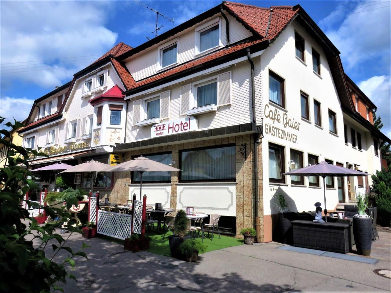Hotel Conditorei Cafe Baier Schoemberg  Dış mekan fotoğraf