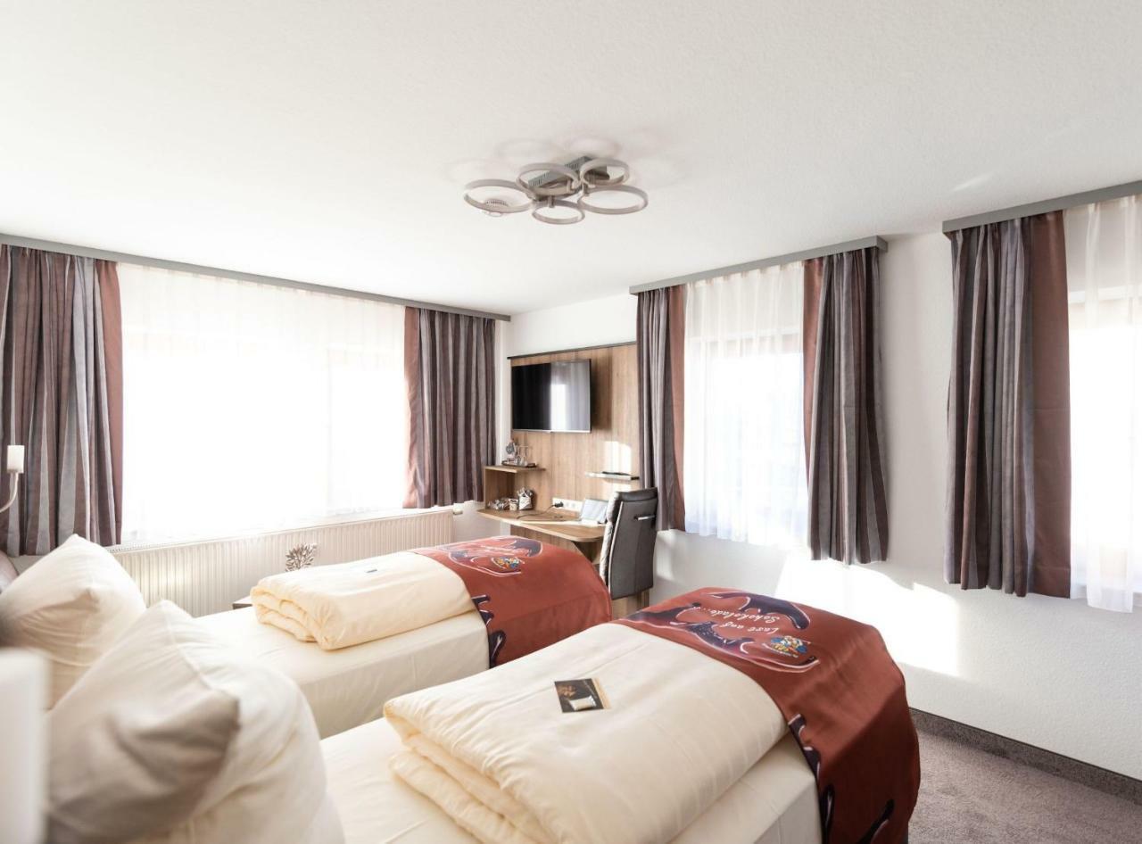 Hotel Conditorei Cafe Baier Schoemberg  Dış mekan fotoğraf