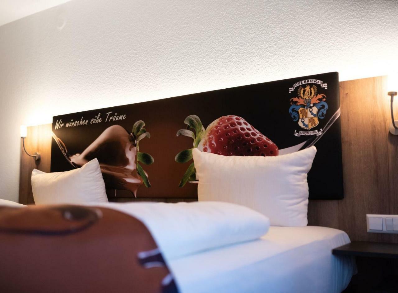Hotel Conditorei Cafe Baier Schoemberg  Dış mekan fotoğraf